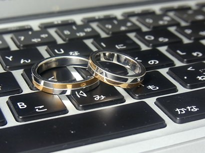 サージカルステンレス製レンタル結婚指輪